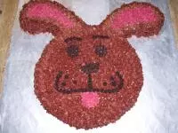 Hundegesicht Kuchen-Torte