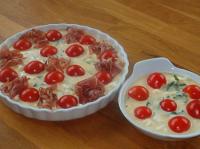 Clafoutis - mit Mozzarella, Tomaten...