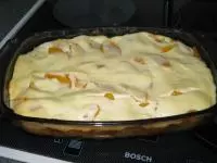 Süße Lasagne mit Aprikosen