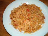 Indischer gebackener Gemüse-Reis