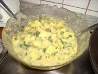 Oma´s warmer Kartoffelsalat mit Zitronensaft