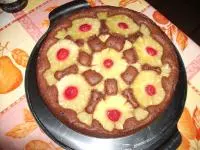 Schneller Schoko-Ananas-Kuchen