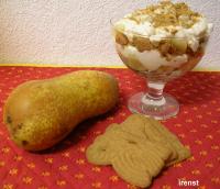 Birnen-Spekulatius-Dessert