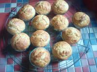 Muffins mit Ahornsirup