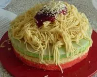 Spaghetti-Torte Italien