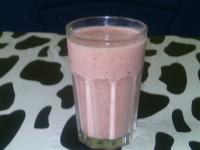 Erdbeer-Eis-Milchshake