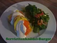 Serviettenknödel-Burger