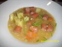 Gerstensuppe mit Gemüse (Krupnik)